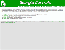 Tablet Screenshot of georgiacontrols.com